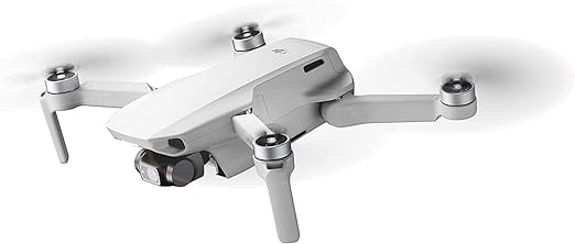 DJI Mini 2 – Quadricóptero drone ultraleve e dobrável, suspensão cardan de 3 eixos com câmera 4K, foto de 12 MP, tempo de voo de 31 minutos, transmissão de vídeo HD OcuSync 2.0 10 km, QuickShots,