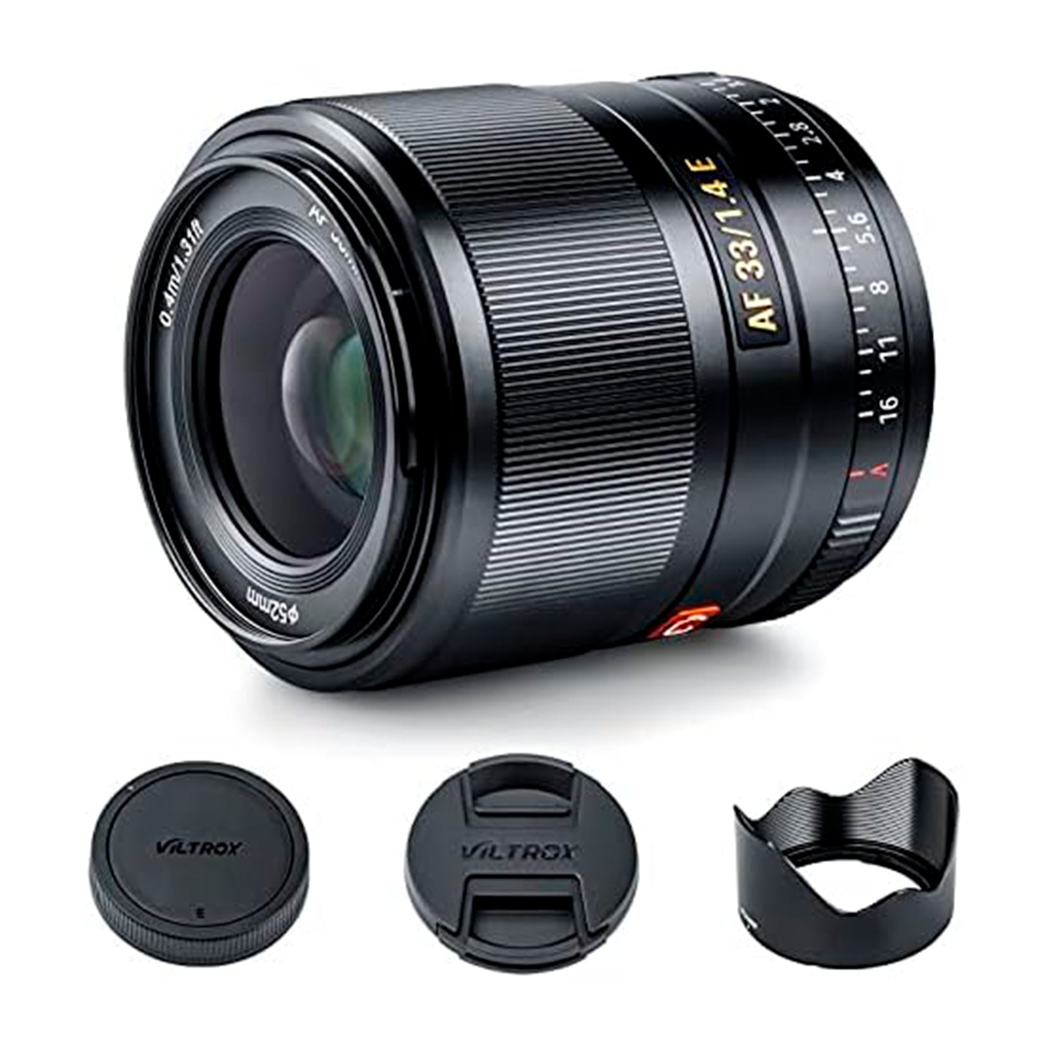 VILTROX Lente Prime com foco automático F1.4 f/1.4 de 33 mm, compatível com câmera Sony E-Mount A6500 A6300 A6000 A6400 A6100 A5100 A6600 A7 A7R A7C A7II A7RII A7SIII A7III A7RIII A7RIII RIV A9