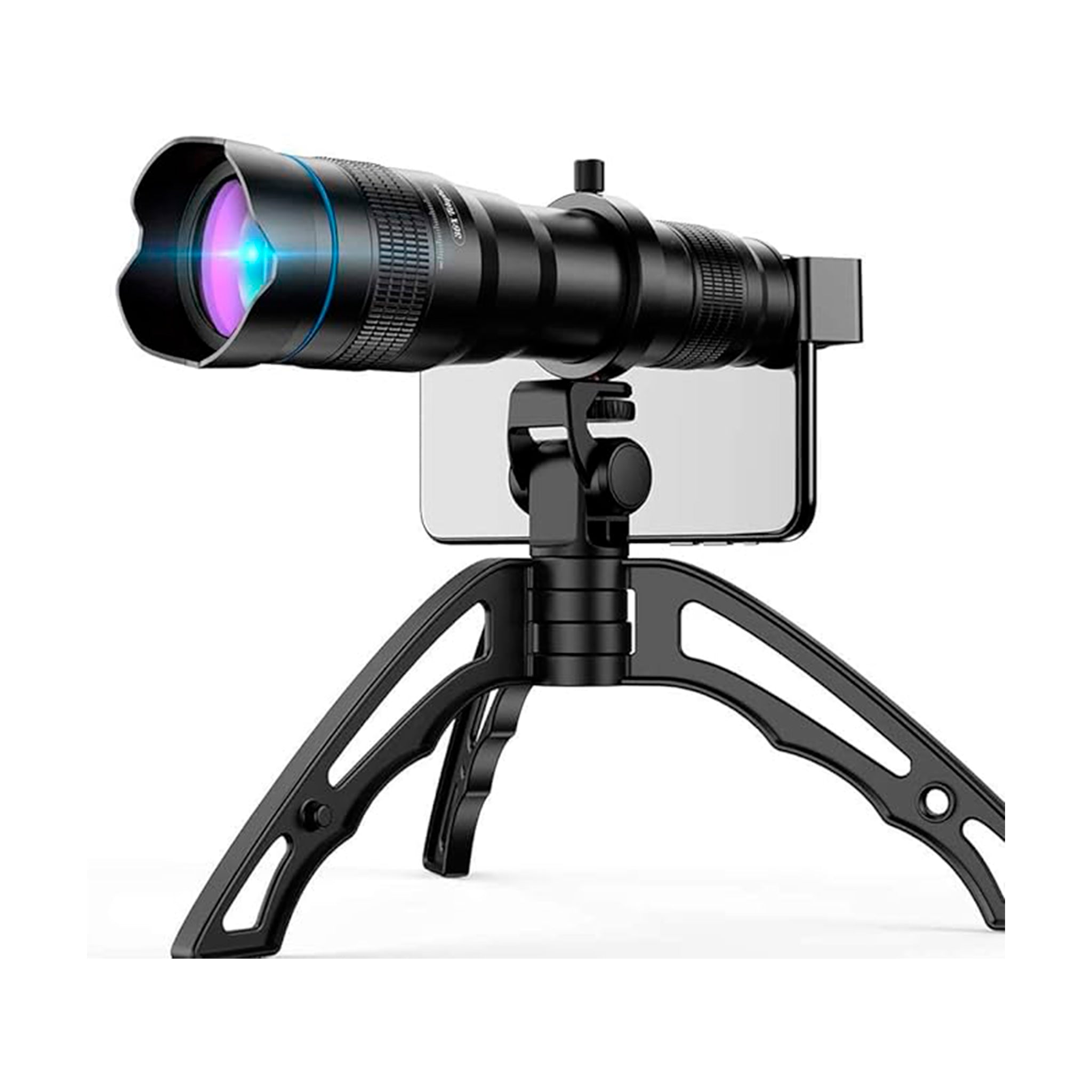 Telescópio Apexel Para Smartphone Kit Lente Monocular de Alta Potência 36x e Tripé