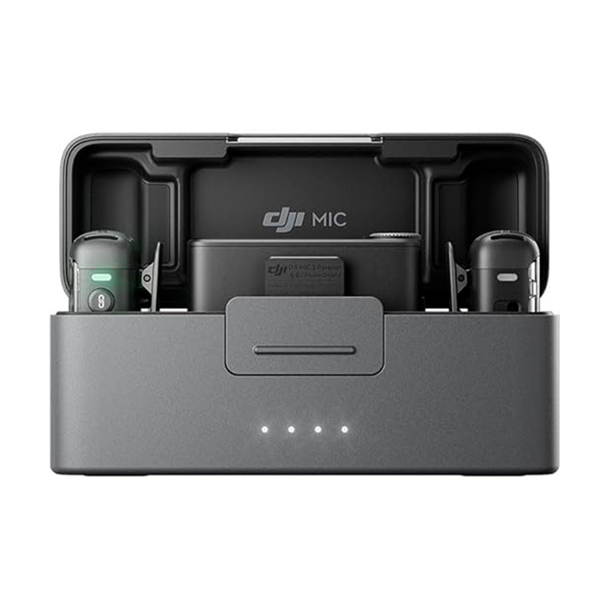 Microfone DJI Mic 2 (2 TX Microfone + 1 RX Receptor + 1 Case de carregamento) BR - DJI116