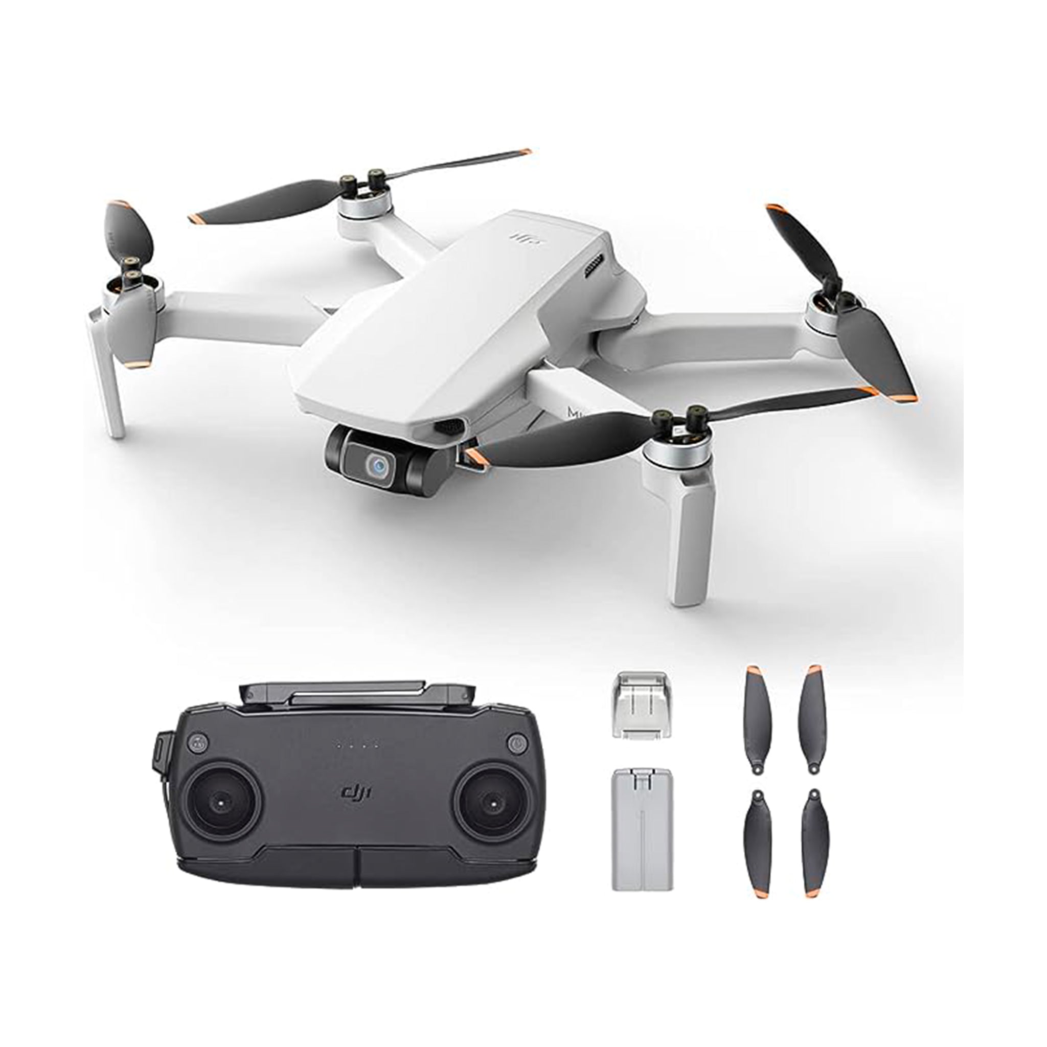 DJI Mini SE, drone quadricóptero com gimbal de 3 eixos, câmera de 2,7 K, GPS, tempo de voo de 30 minutos, peso reduzido, menos de 249 g, melhor escala 5 resistência ao vento, retorno para casa