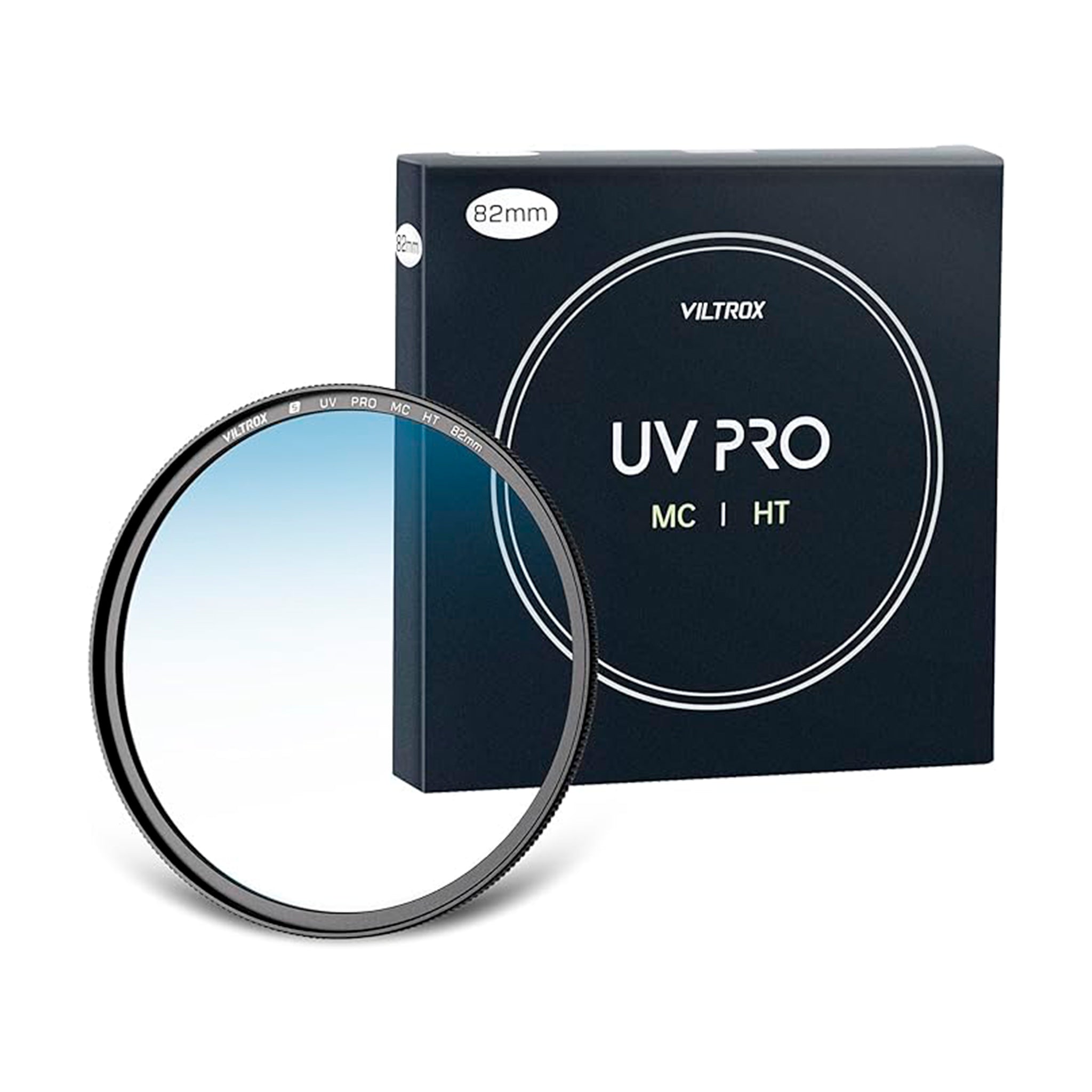 VILTROX Filtro de proteção UV MC de 82 mm, 18 revestimentos multicamadas, filtro UV para lente de câmera UHD, revestimento ultra rígido, revestimento nano, hidrofóbico, filtro UV ultrafino resistente