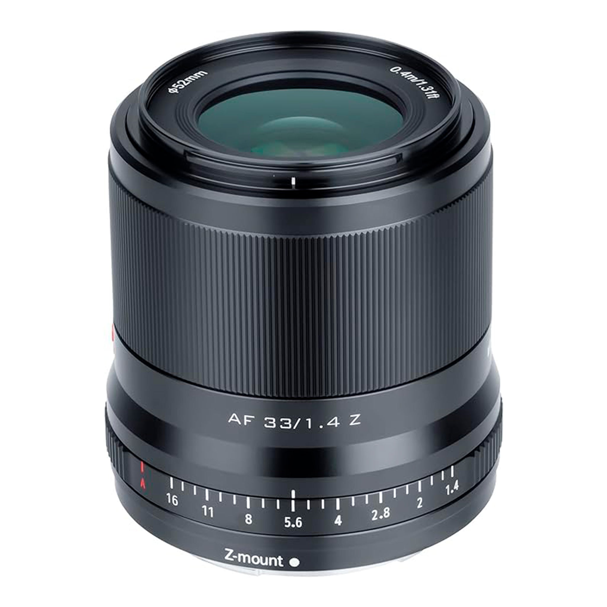 VILTROX Lente Prime APS-C de 33 mm F1.4 Z Mount STM com foco automático com motor STM Suporte grande angular lente Eye-AF compatível com câmera Nikon Z Mount Zfc Z5 Z50 Z6 Z6II Z7 Z7II