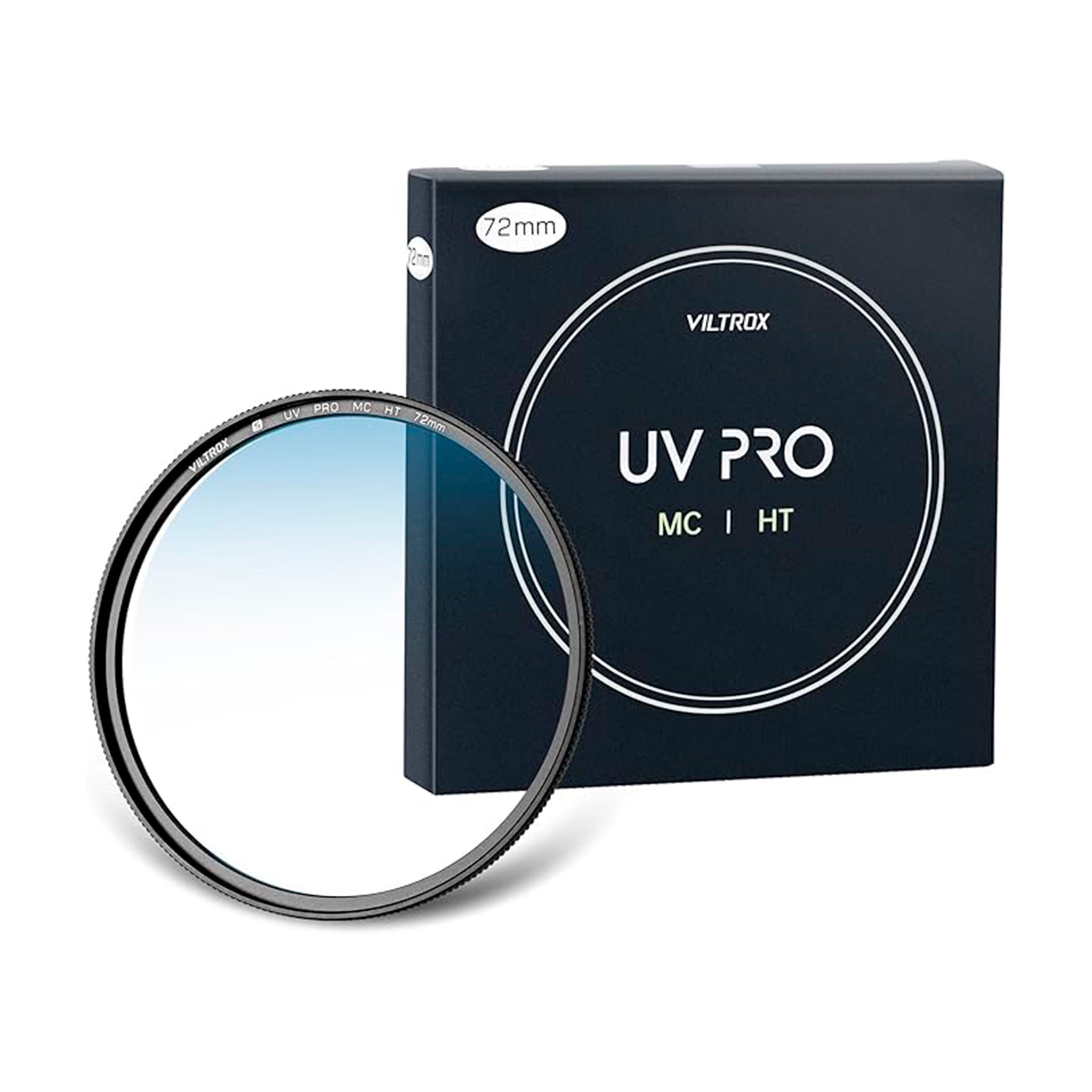 VILTROX Filtro de proteção UV MC de 72 mm, 18 revestimentos multicamadas, filtro UV para lente de câmera UHD, revestimento ultra rígido, revestimento nano, hidrofóbico, filtro UV ultrafino resistente