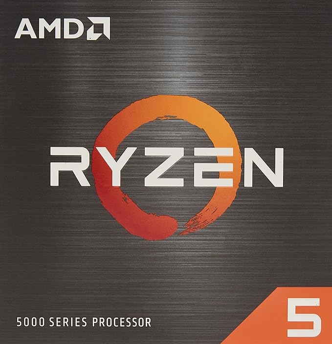 Processador AMD Ryzen 5 5500 100100000457BOX, Cerâmica cinza