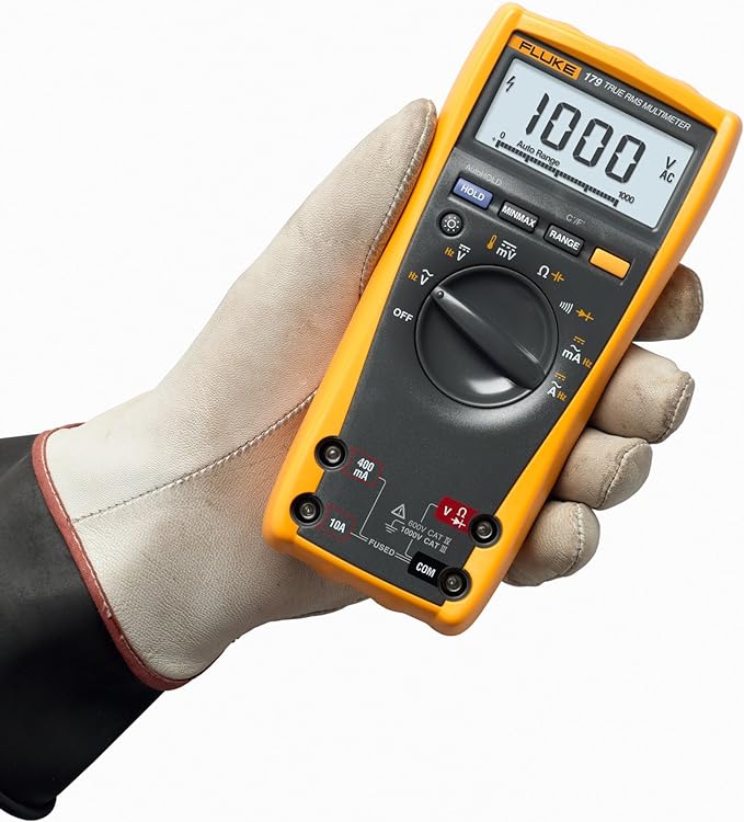 Fluke Multímetro 179 ESFP True RMS com luz de fundo e temperatura