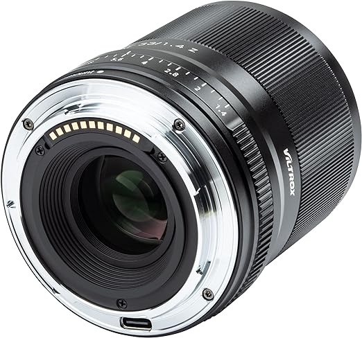 VILTROX Lente Prime APS-C de 33 mm F1.4 Z Mount STM com foco automático com motor STM Suporte grande angular lente Eye-AF compatível com câmera Nikon Z Mount Zfc Z5 Z50 Z6 Z6II Z7 Z7II