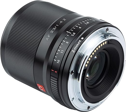 VILTROX Lente AF 23 mm F1.4 Z para câmera Nikon Z Mount, foco automático grande angular APS-C lente Prime grande abertura compatível com câmera Nikon Z Mount Z5 Z50 Z6 Z6II Z7 Z7II Z7II Zfc